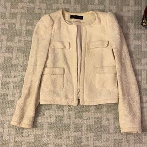 Zara Cream Blazer